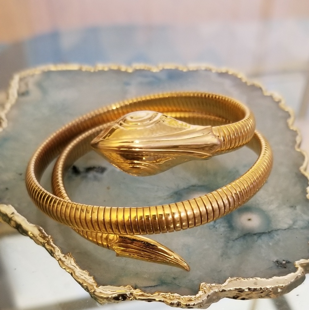 24k Gas Bijoux Serpent Bracelet